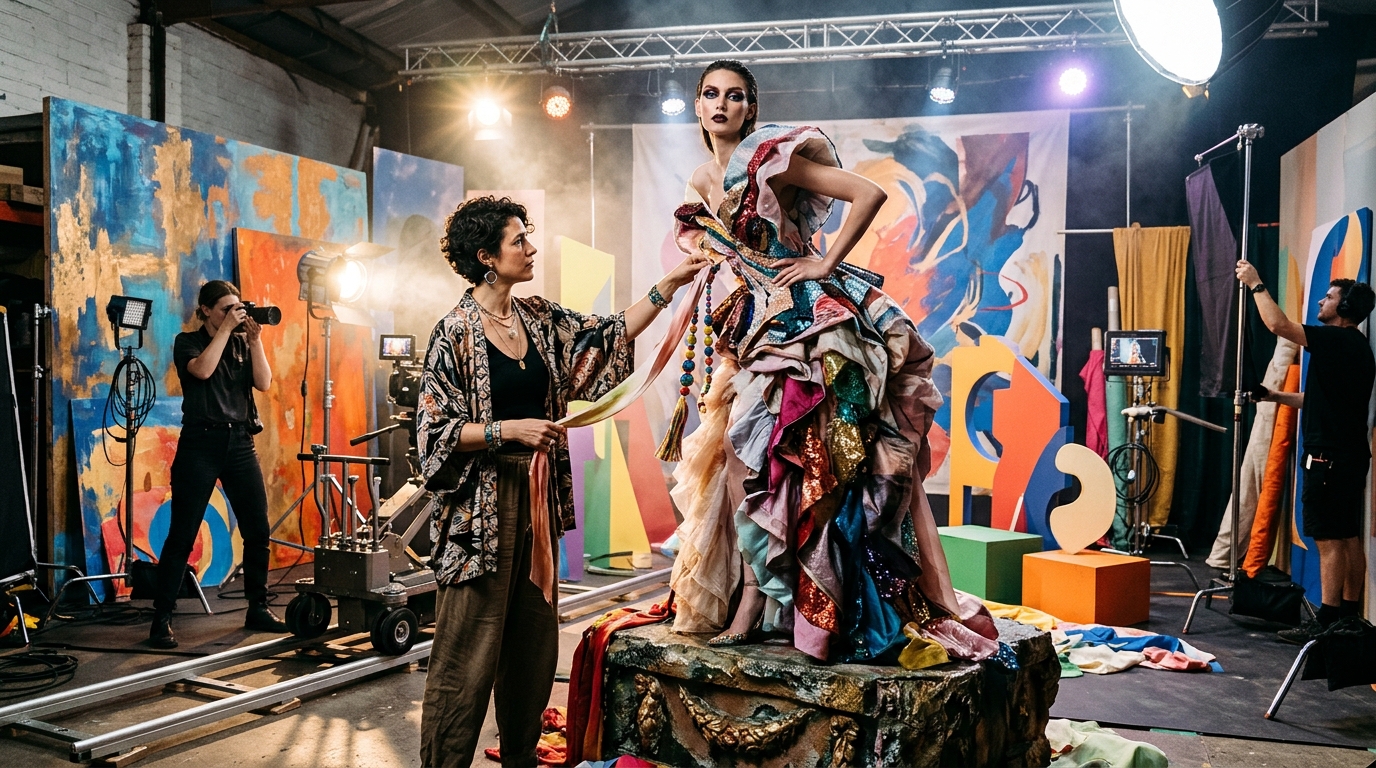 Dirección de Arte y Sesión Guiada en Set Presencial